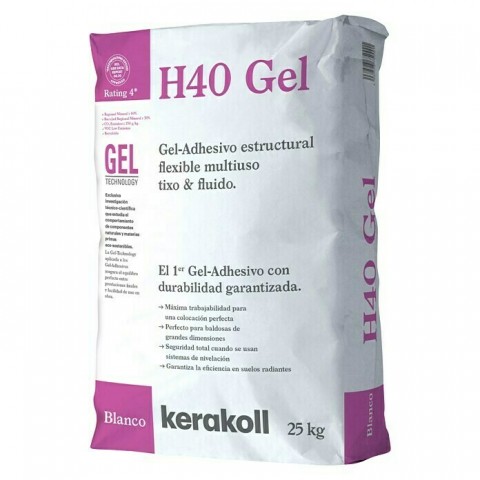 H40 GEL GRIS 25 KG