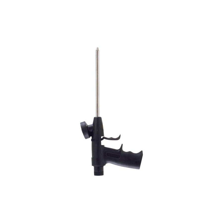 Pistola de espuma compacta. Herramienta ligera de alta calidad y fácil de limpiar. Pistola de espuma compacta. Herramienta ligera de alta calidad y fácil de limpiar.