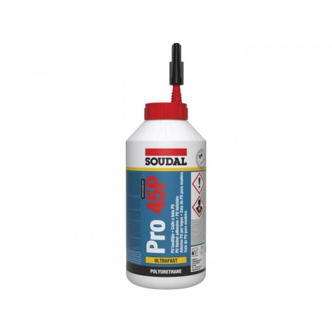 Cola de poliuretano de calidad profesional para madera, de alta resistencia y secado ultra rápido. Excelente resistencia al agu