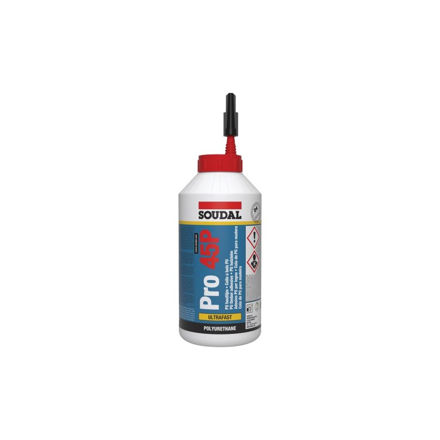 Cola de poliuretano de calidad profesional para madera, de alta resistencia y secado ultra rápido. Excelente resistencia al agu Cola de poliuretano de calidad profesional para madera, de alta resistencia y secado ultra rápido. Excelente resistencia al agu