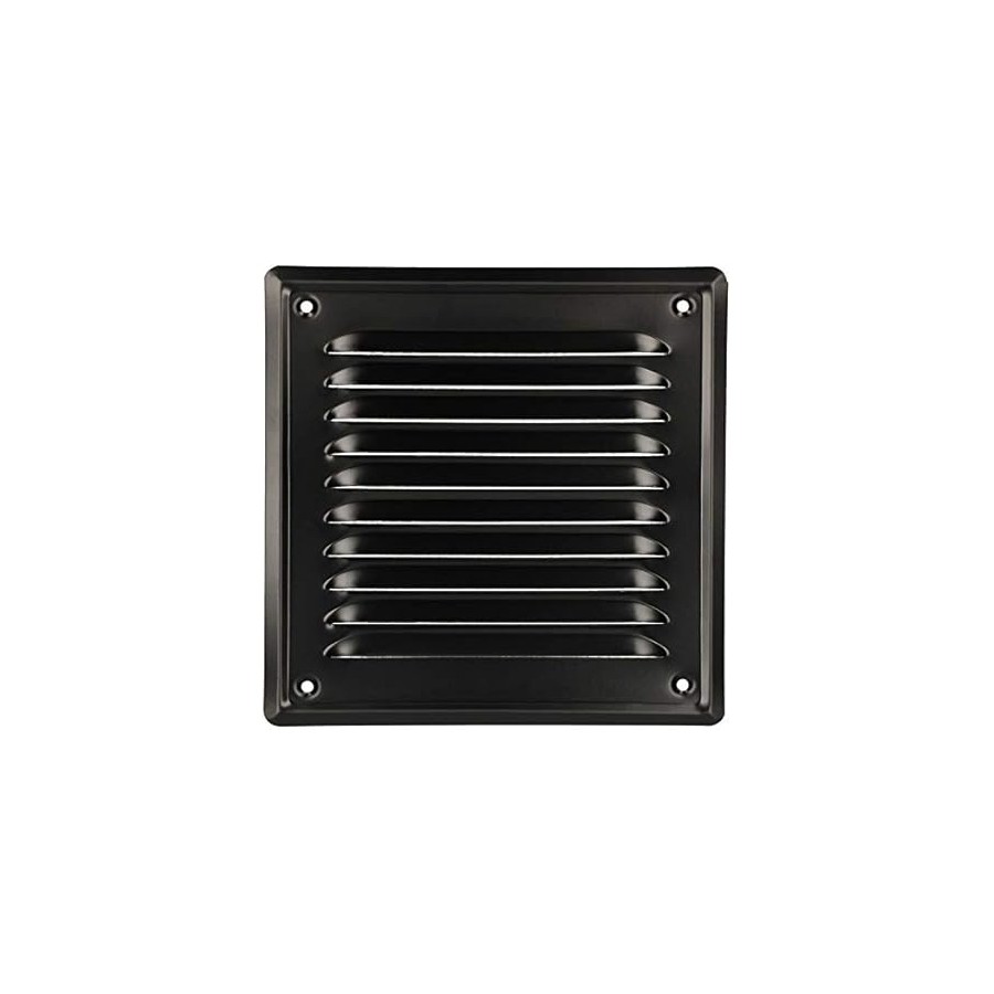 REJILLA S/B 0,8 C/MOSQUITERA NEGRO 15X15 CON GANCHO REJILLA S/B 0,8 C/MOSQUITERA NEGRO 15X15 CON GANCHO
