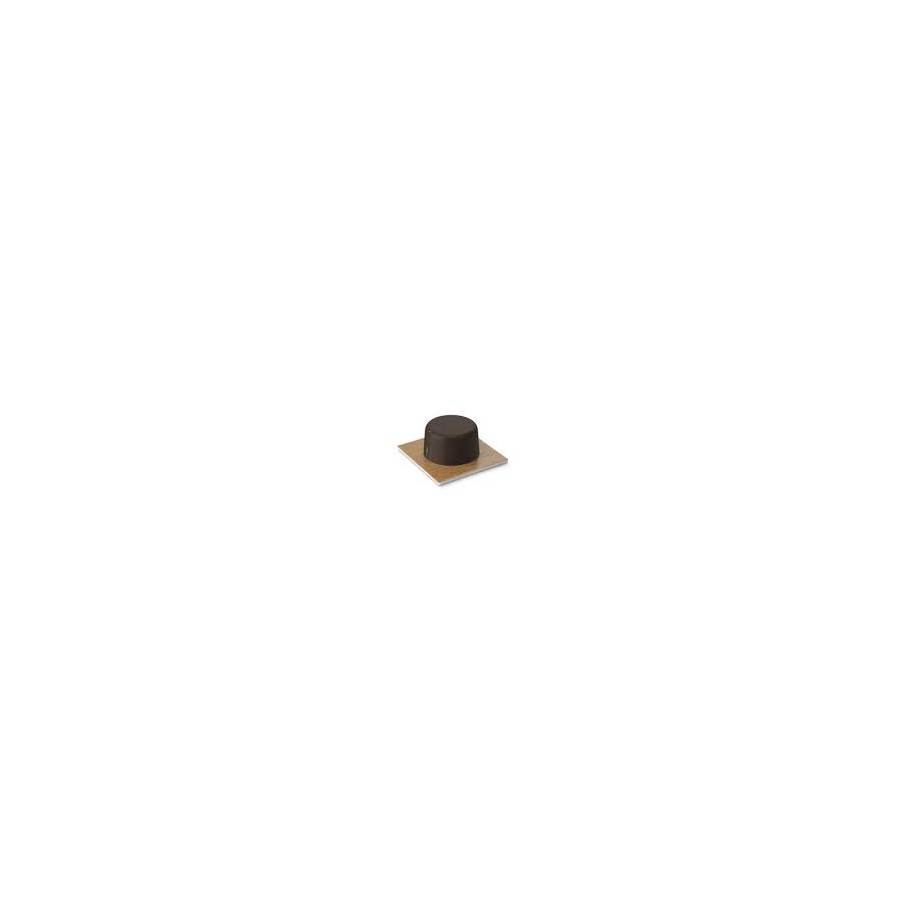 Tope de puerta adhesivo Inofix 2023-9 en acabado parq/marron, con unas dimensiones de 18 mm x 45mm x 45 mm, para evitar dañar l Tope de puerta adhesivo Inofix 2023-9 en acabado parq/marron, con unas dimensiones de 18 mm x 45mm x 45 mm, para evitar dañar l