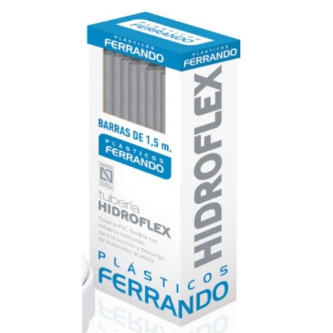 TUBO PVC HIDROFLEX GR BARRA...