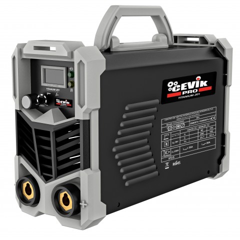 SOLDADOR INVERTER 200 A. ELECTRODOS DE 1,6 A 5 MM. CON ACCESORIOS. FUNCION TIG