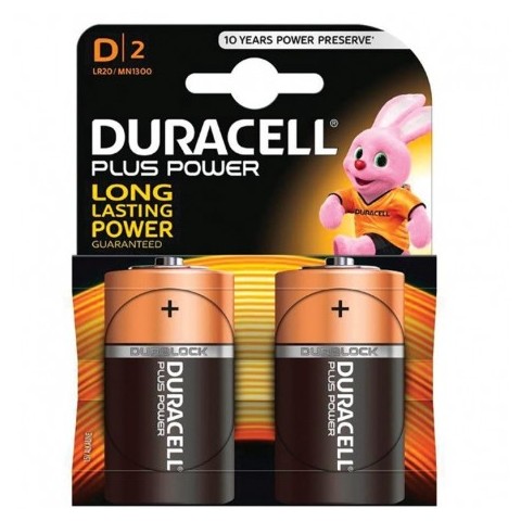 PILA ALCALINA DURACELL PLUS...